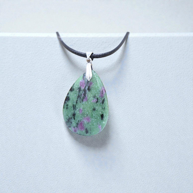 Pendentif Rubis sur zoïsite