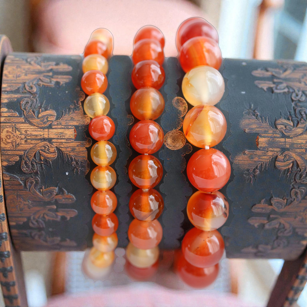 Bracelet Cornaline – Vitalité, Joie de Vivre et Créativité