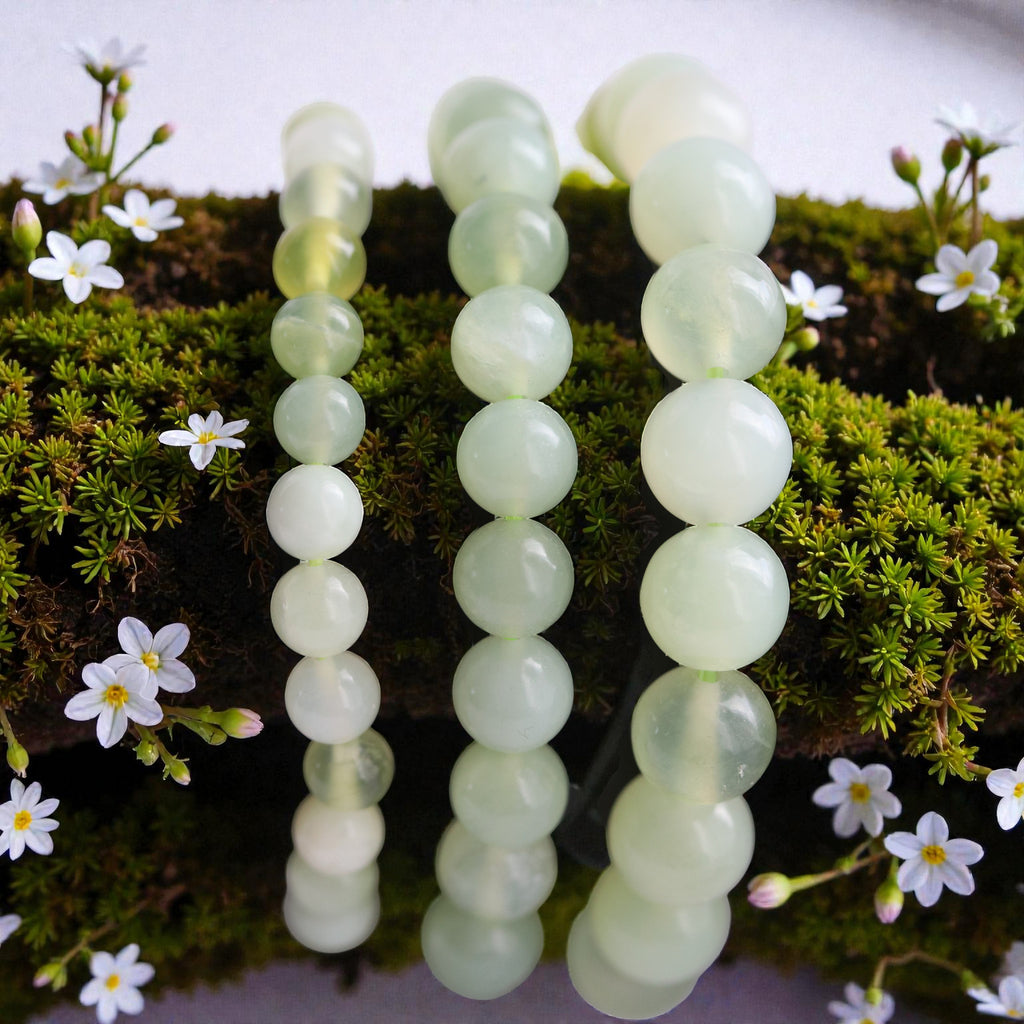 Bracelet Jade de Chine | Pierre authentique Verte Sérénité Équilibre