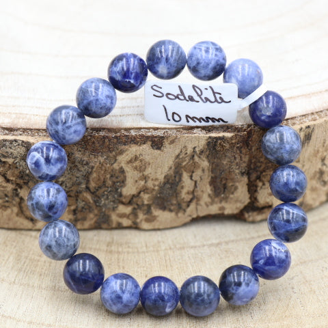 Bracelet Sodalite | Pierre Bleue Intuition Communication