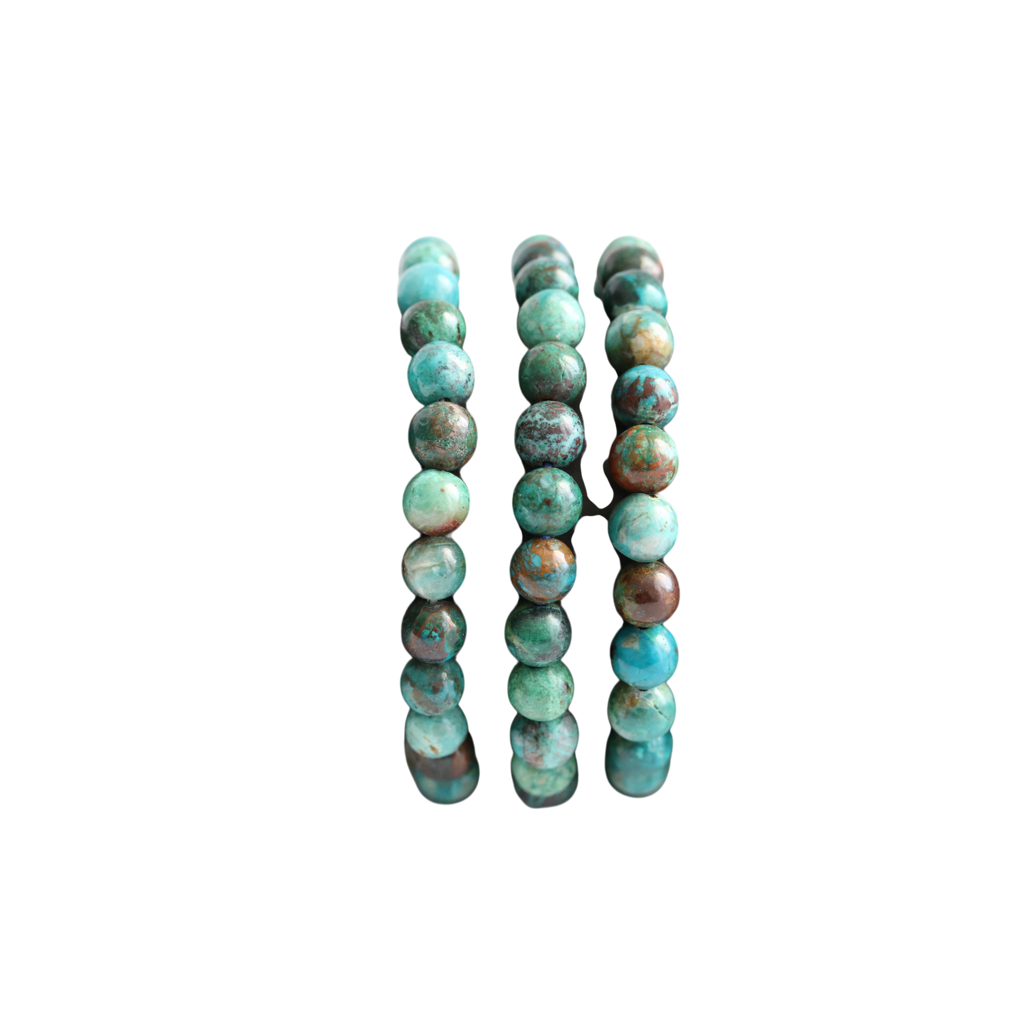 Bracelet Chrysocolle Élastique – Pierre Apaisement & Expression Émotionnelle