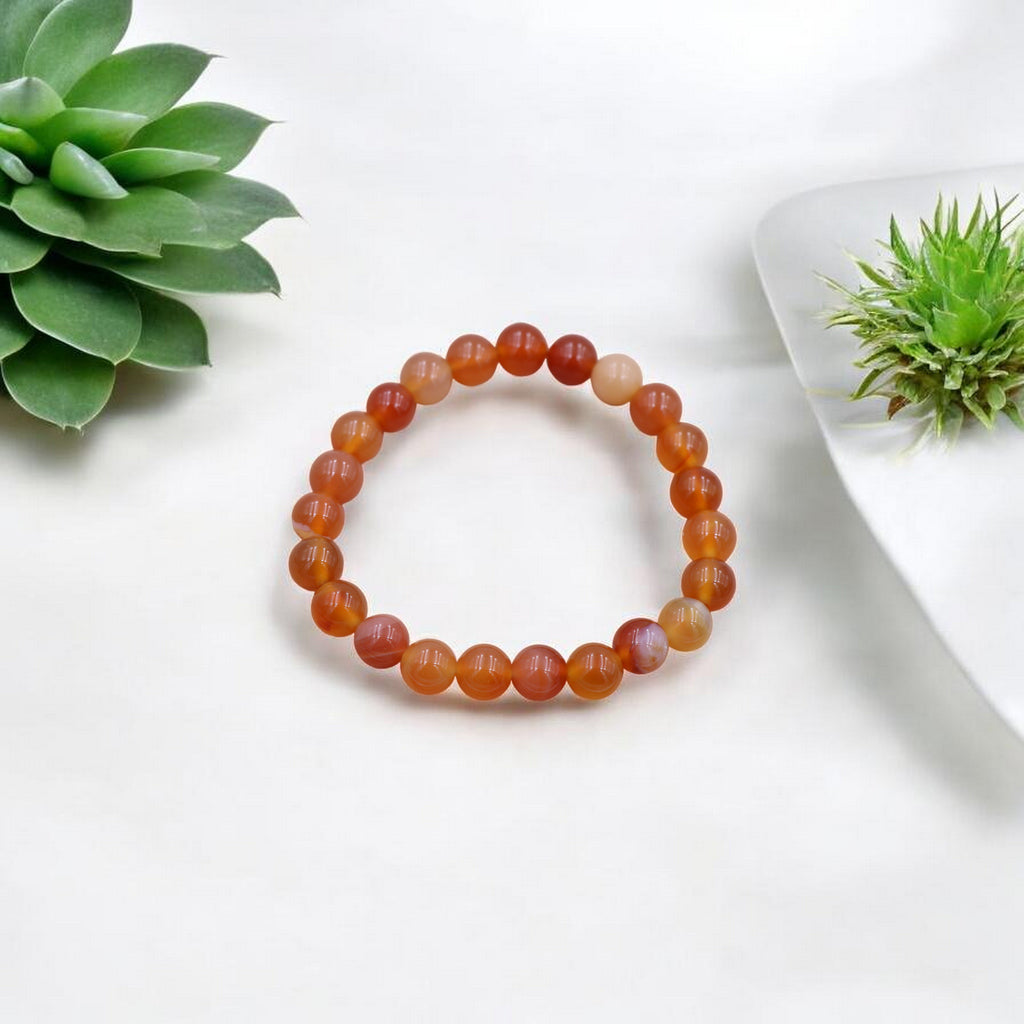 Bracelet Cornaline – Vitalité, Joie de Vivre et Créativité