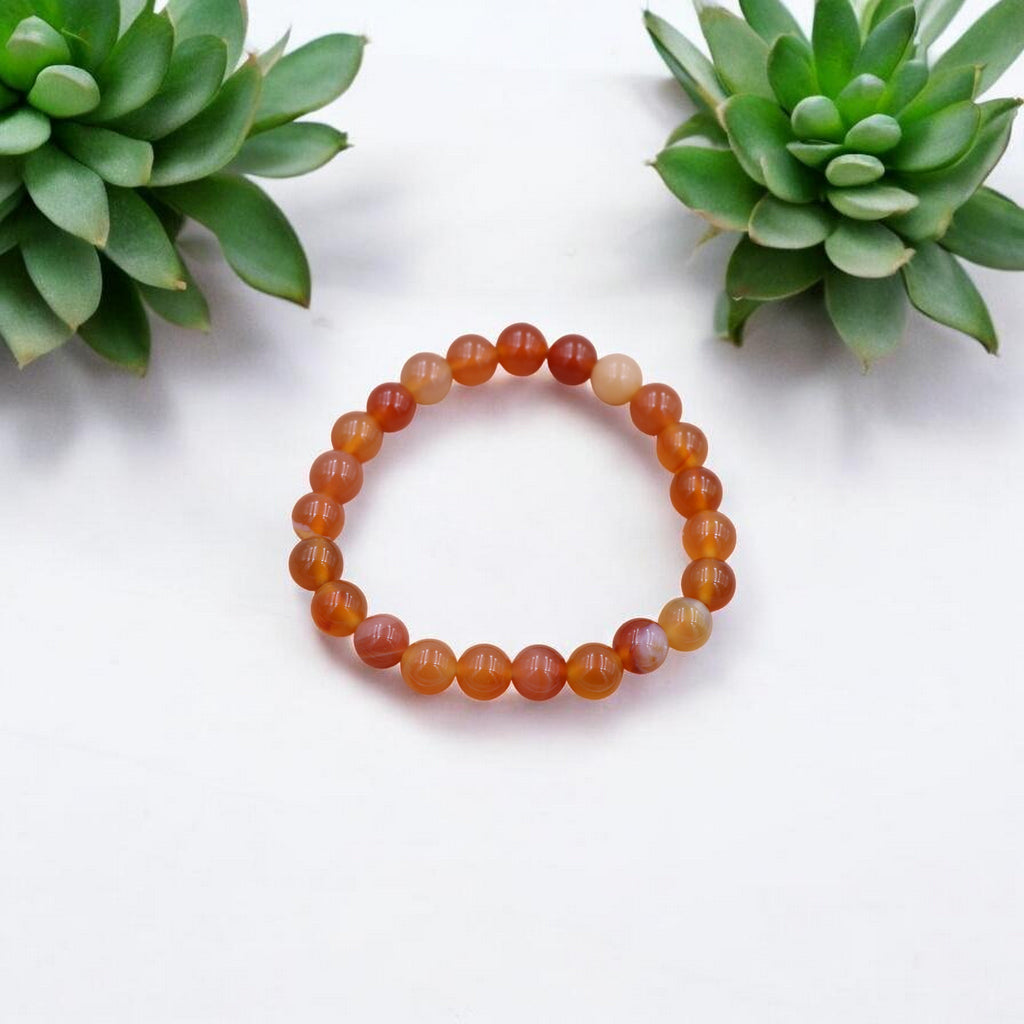 Bracelet Cornaline – Vitalité, Joie de Vivre et Créativité