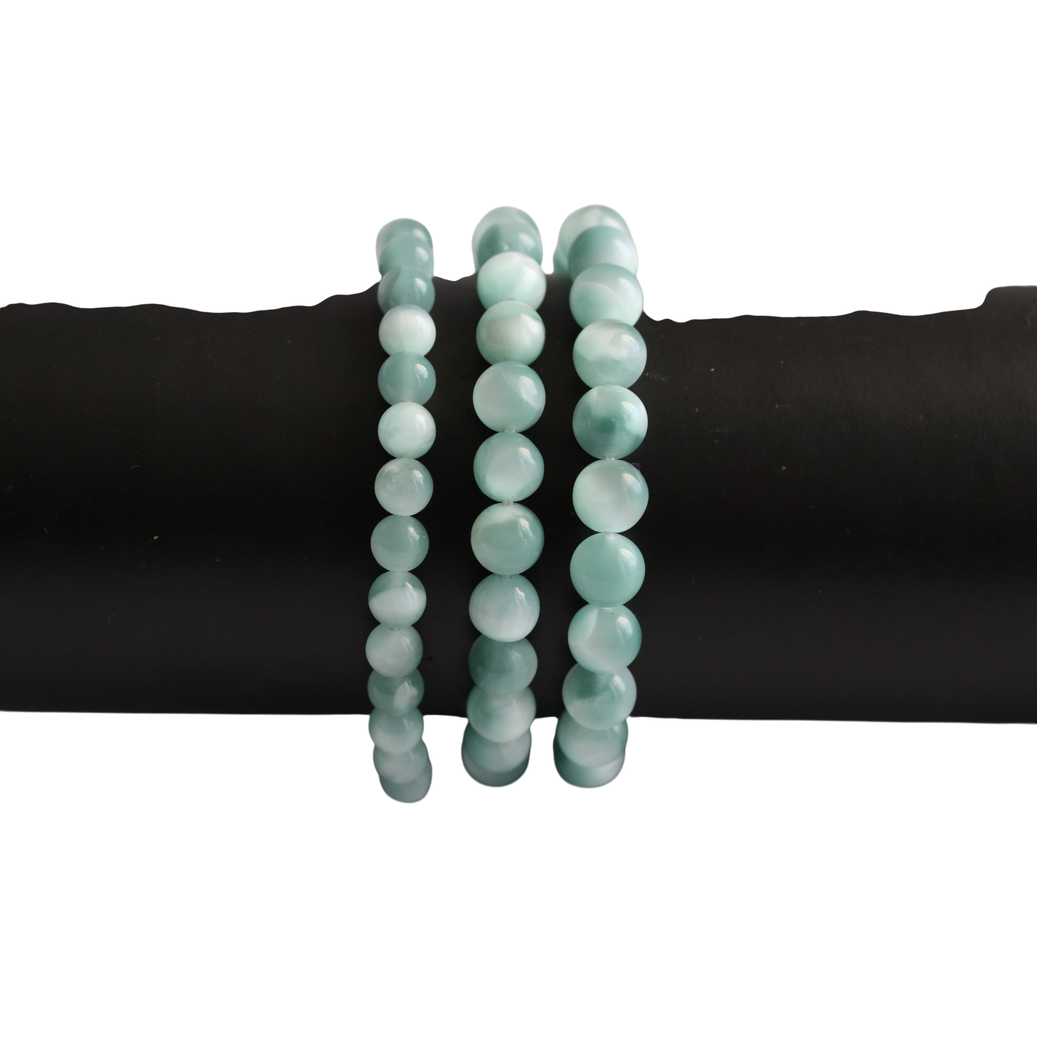Bracelet Garniérite (Pierre de Lune Verte) – Harmonie & Renouveau du Cœur