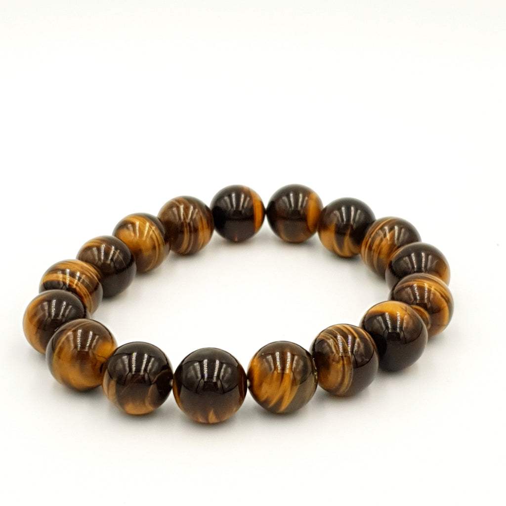 Bracelet Oeil de Tigre | Pierre de Protection Confiance Ancrage