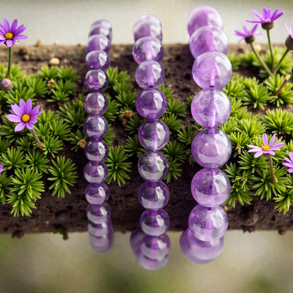 Bracelet Améthyste | Pierre Violette Apaisement Spiritualité