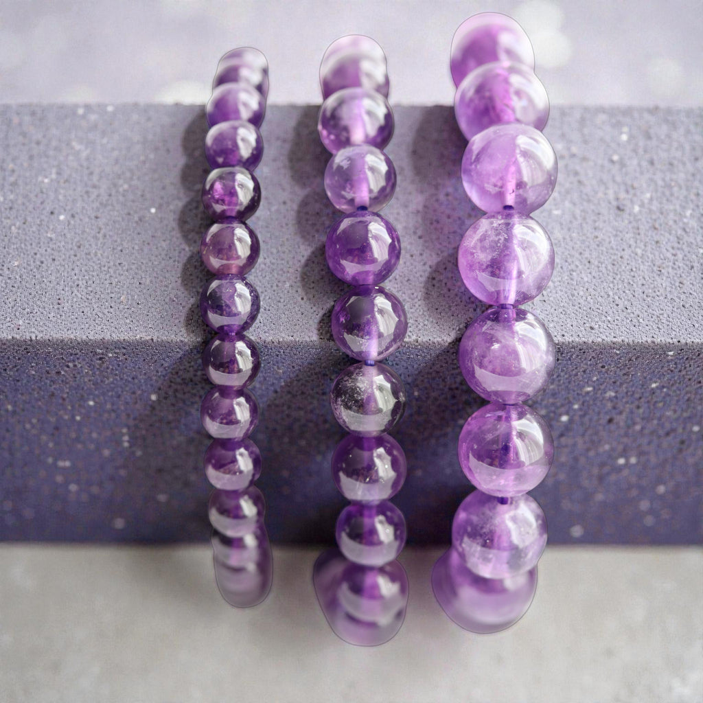 Bracelet Améthyste | Pierre Violette Apaisement Spiritualité