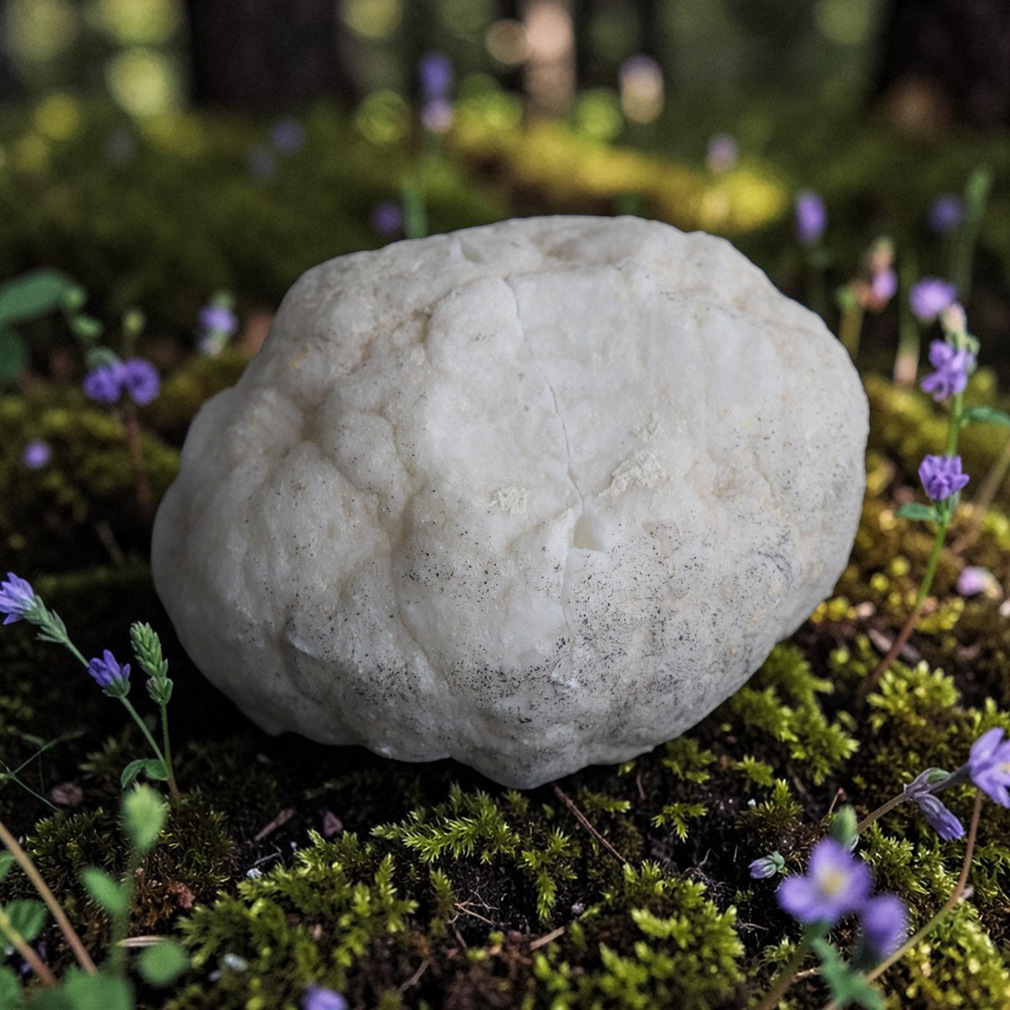 Géode de Quartz Naturelle entière – 1,558 kg – Pièce Unique qualité extra